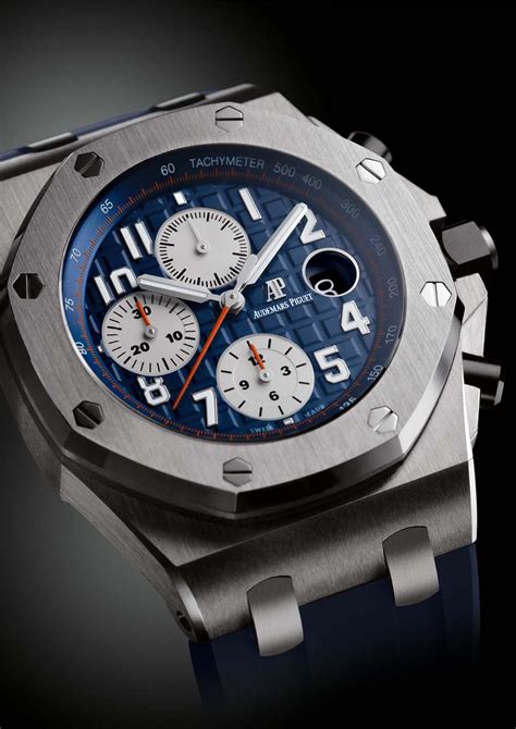 audemars piguet royal oak offshore chronograph blue